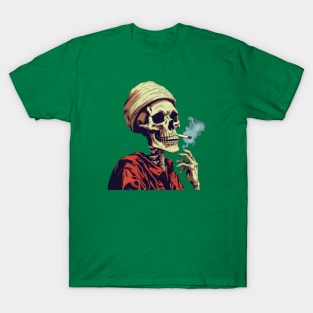 Smoking skull T-Shirt